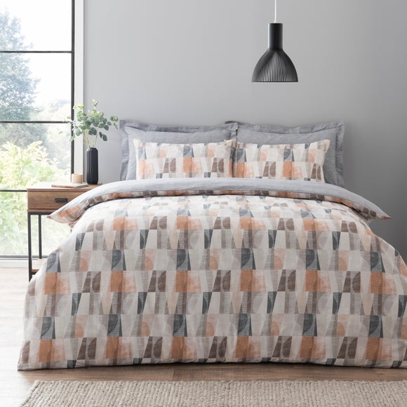 Elements Iver Geo Natural Oxford Pillowcase 3
