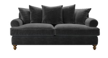 Teddy 2.5 Seat Sofa Bed in Armour Smart Velvet - sofa.com