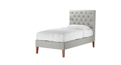 Rosalie 130cm Single Bed in Houndstooth Soft Sustainable Wool - sofa.com