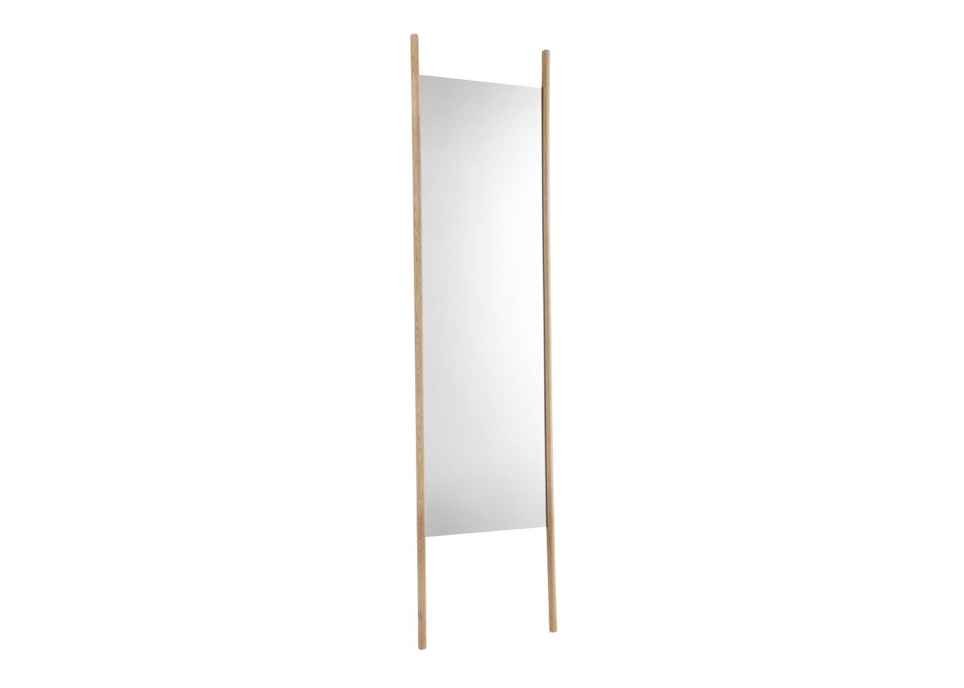 Fritz Hansen Georg Leaning Mirror Oak