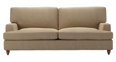 Isla 3 Seat Sofabed in Flax Pure Belgian Linen - sofa.com