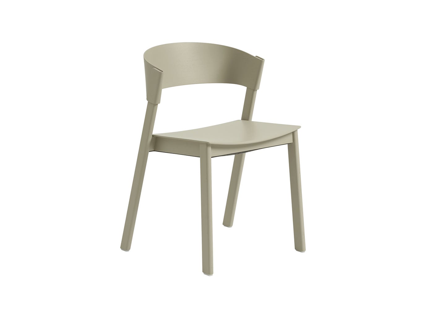 Muuto Cover Side Chair Dark Beige