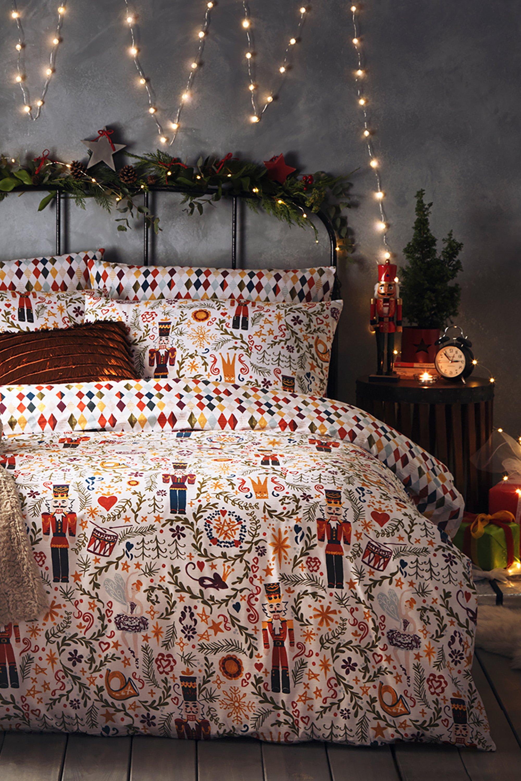 Christmas Nutcracker Single Duvet Set
