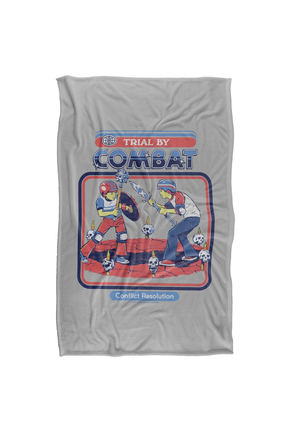 Steven Rhodes Trial By Combat Silky Touch Super Soft Throw Blanket