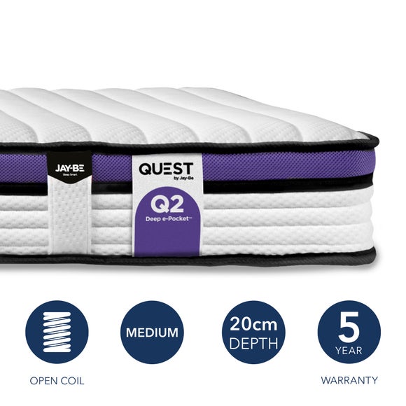 Jay-Be Quest Q2 Extreme Comfort Hybrid Mattress