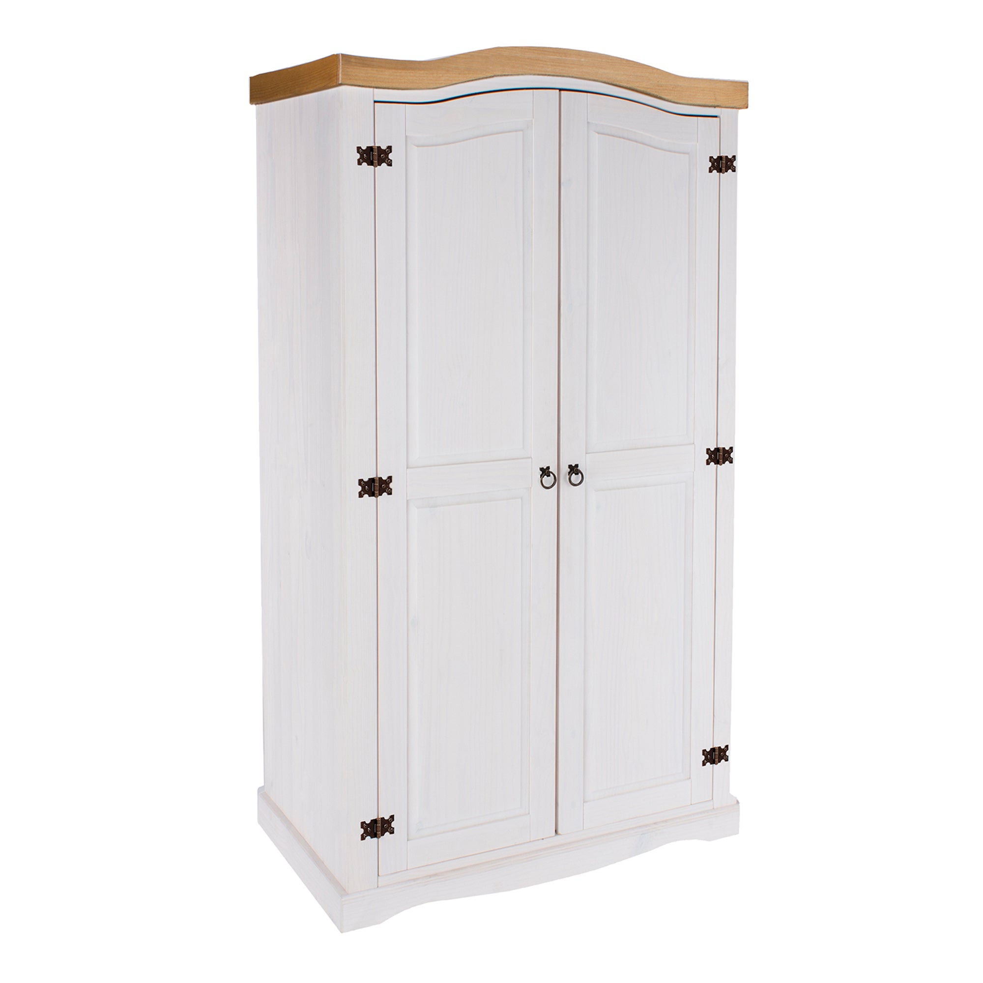 Corona 2 Door Wardrobe White