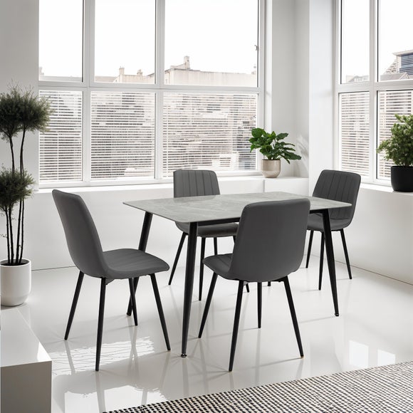 Riga Rectangular 4 Seater Dining Table