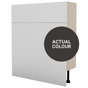 Duarti By Calypso Beaufort 700mm Floor Reaching Slimline Toilet Unit - Ember Grey