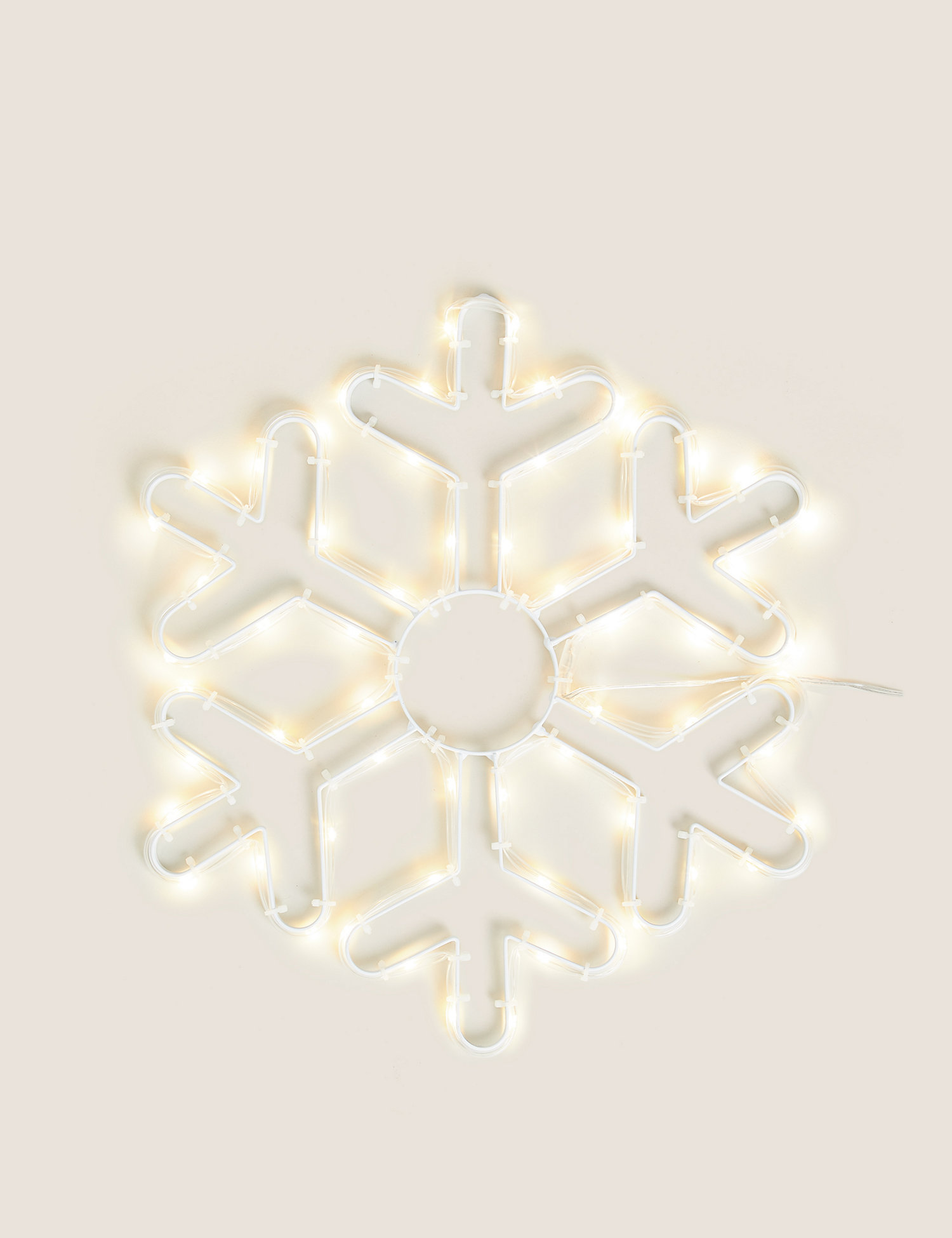 M&S Light Up Snowflake Room Decoration