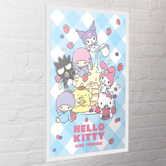 Hello Kitty Sweets Framed Poster Print