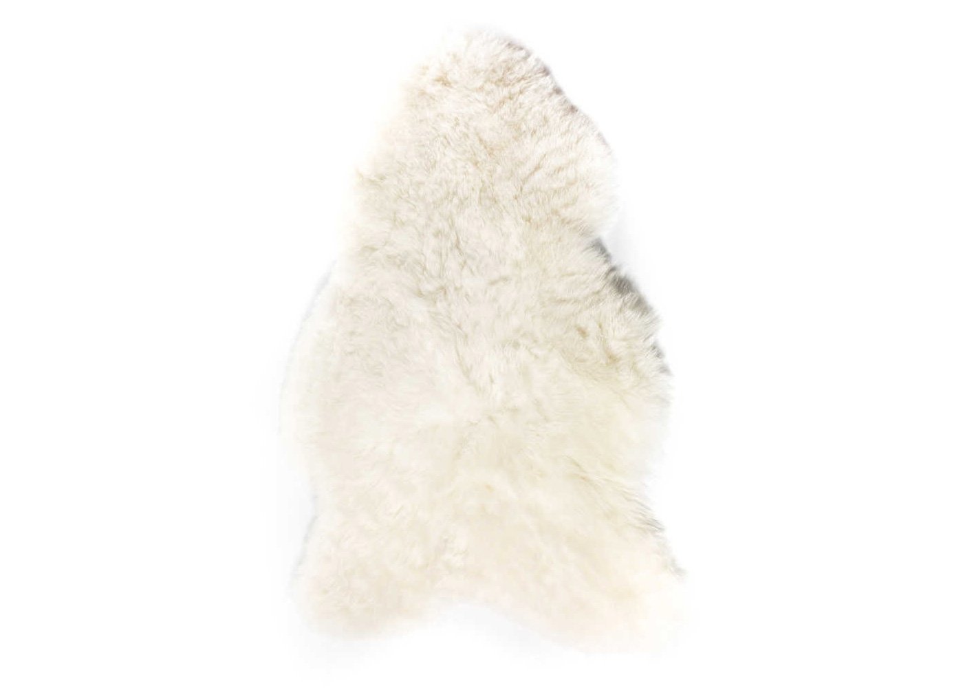 The Organic Sheep Icelandic Sheepskin Shorthaired Rug White