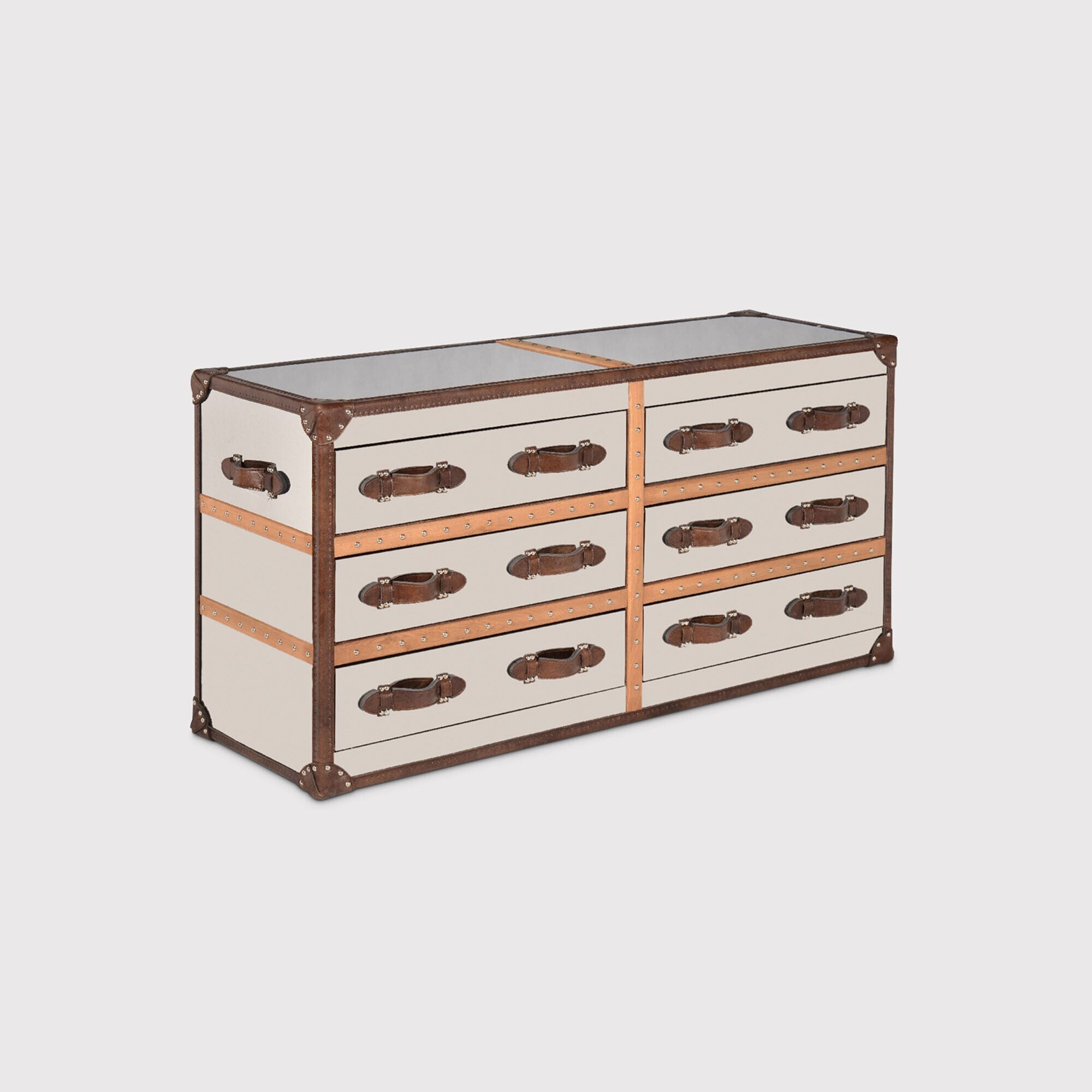 Timothy Oulton Stonyhurst Sideboard, Silver Metal | Barker & Stonehouse