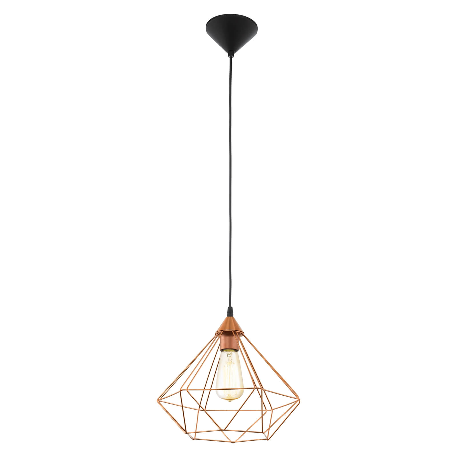 Eglo Tarbes Large Pendant Light - Copper