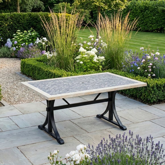 Wilmington Stone Rectangle Dining Table