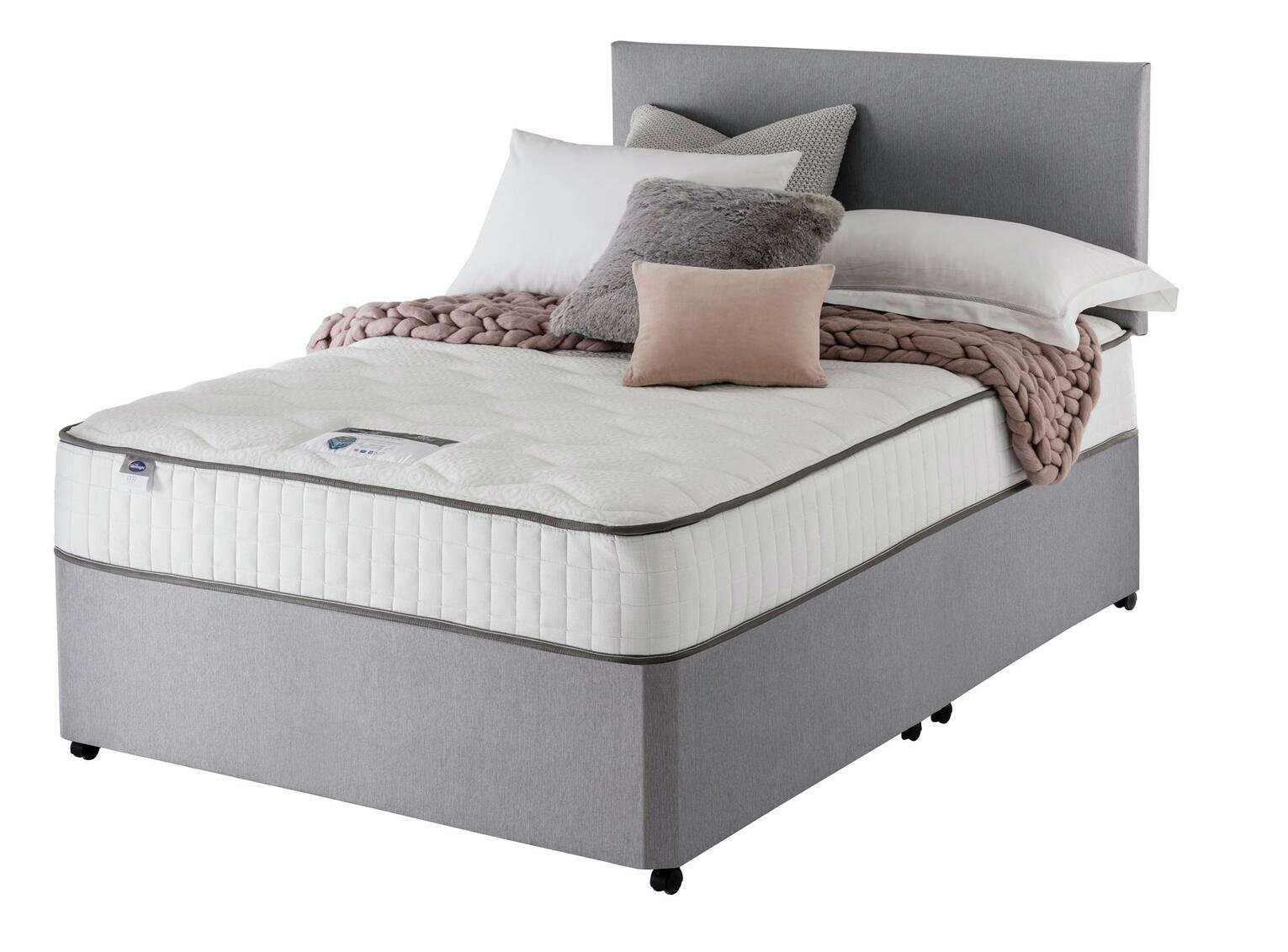 Silentnight Middleton 800 PKT Memory 0DRW Grey King Size