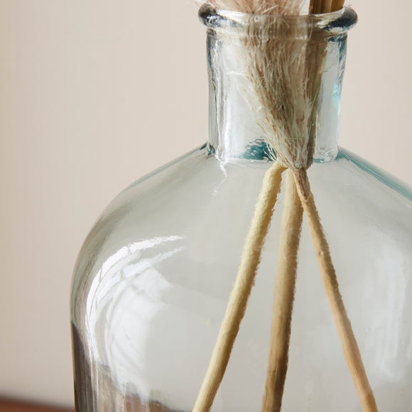 Green Glass Bottle Vase 2