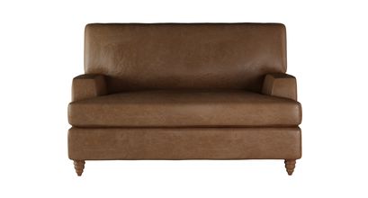 Isla Loveseat Sofabed in Tan Vintage Leather - sofa.com