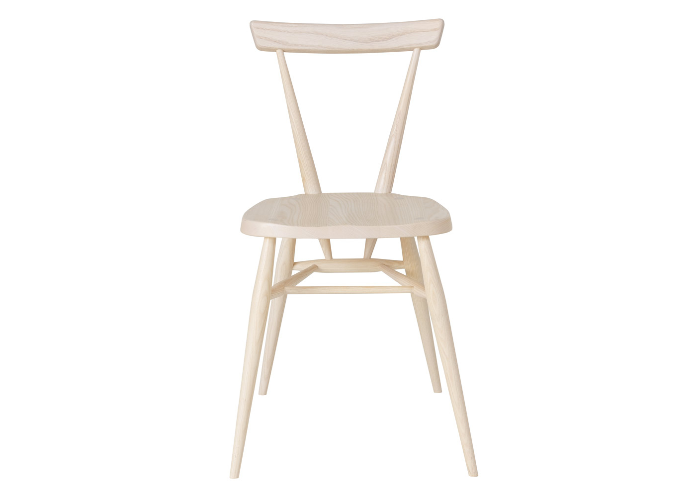 Ercol Originals Stacking Chair Clear Matt Ash