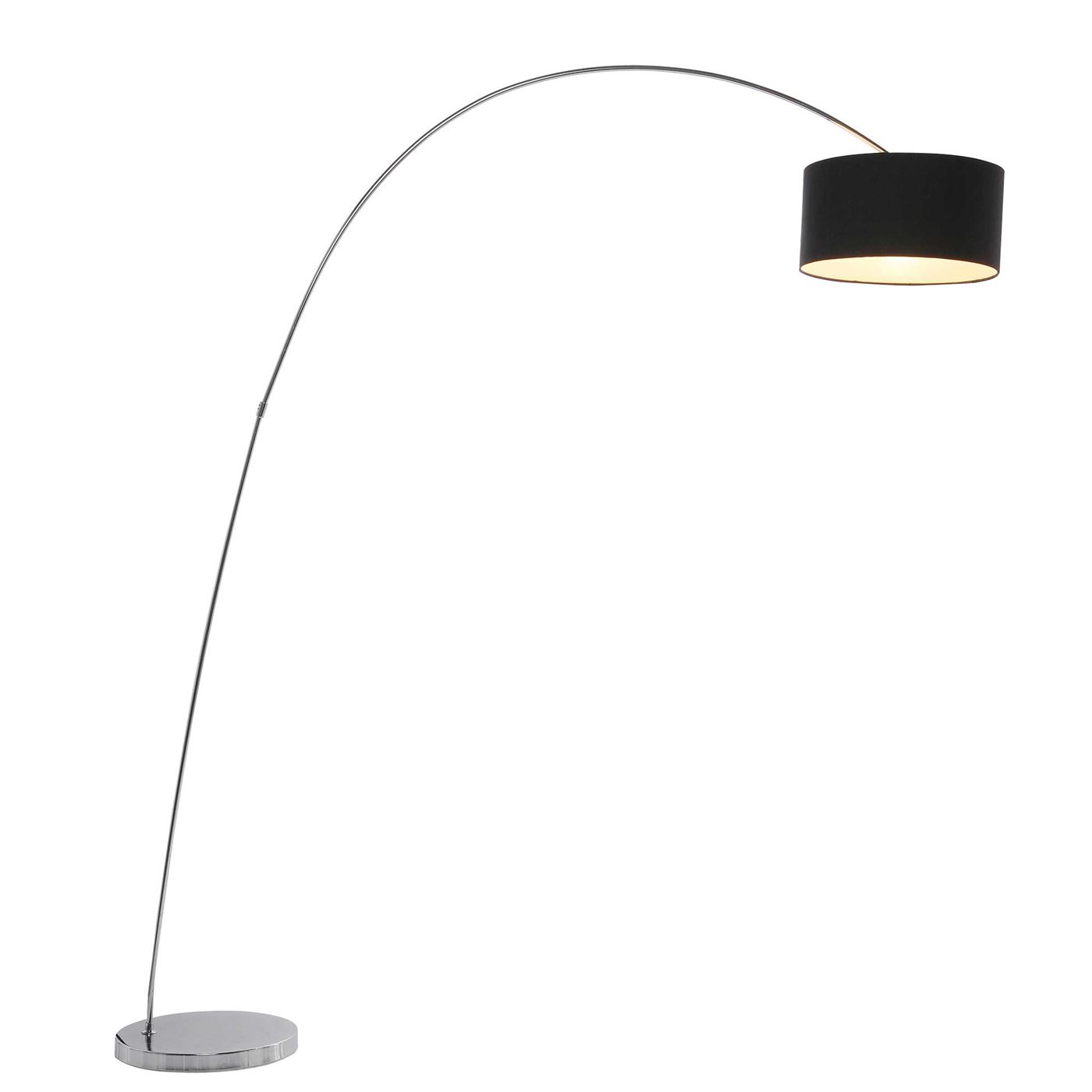 Curve Chrome Floor Lamp