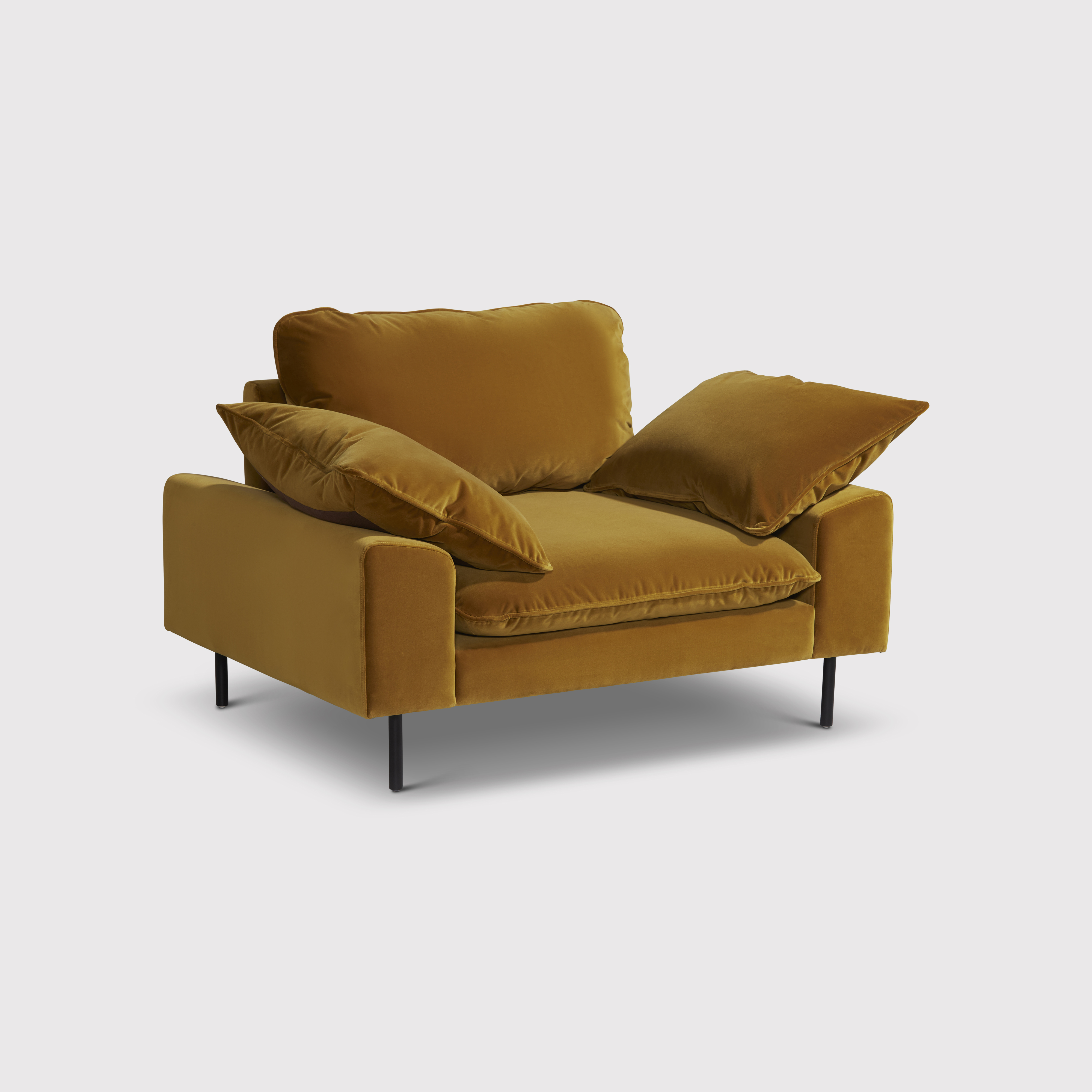 Titan Armchair, Gold | Barker & Stonehouse
