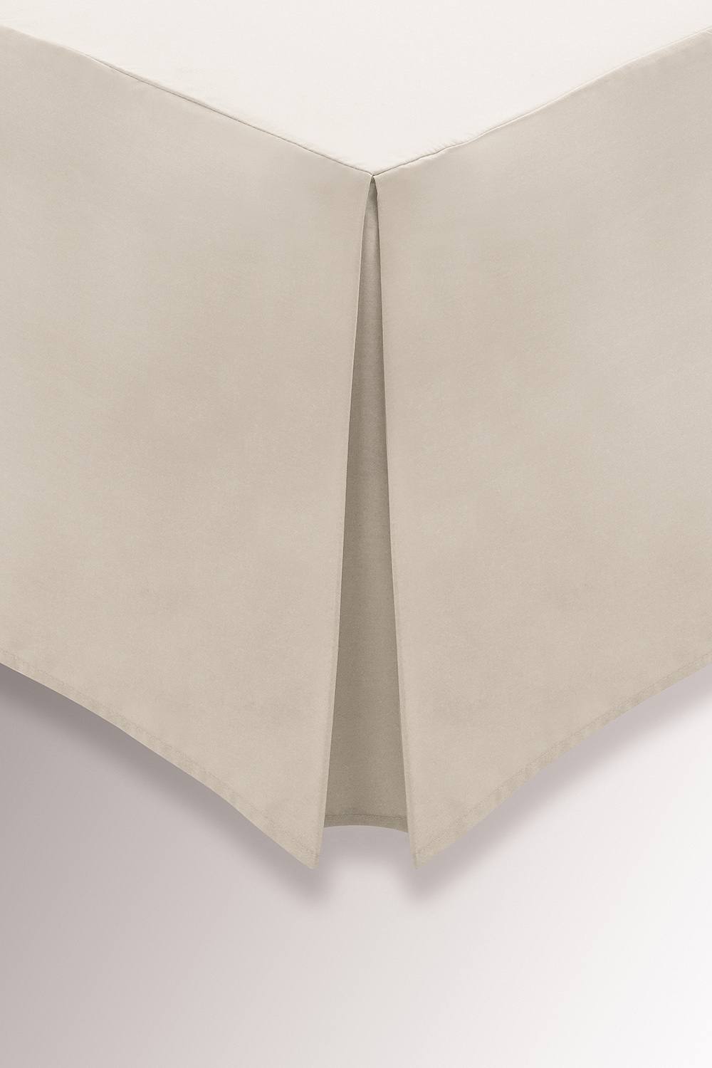 Helena Springfield 'Plain Dye' 180TC Valance in Stone