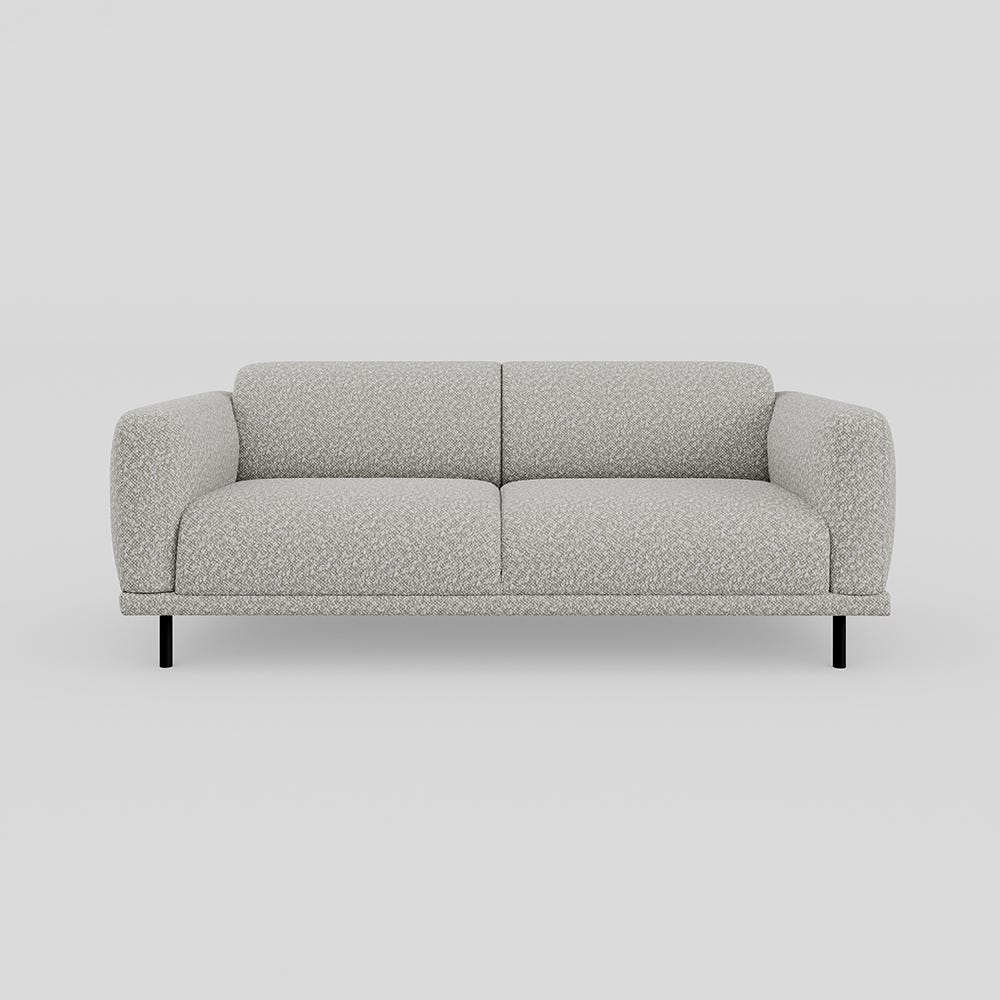 Heal's Harri 3 Str Sofa Chunky Boucle Ecru