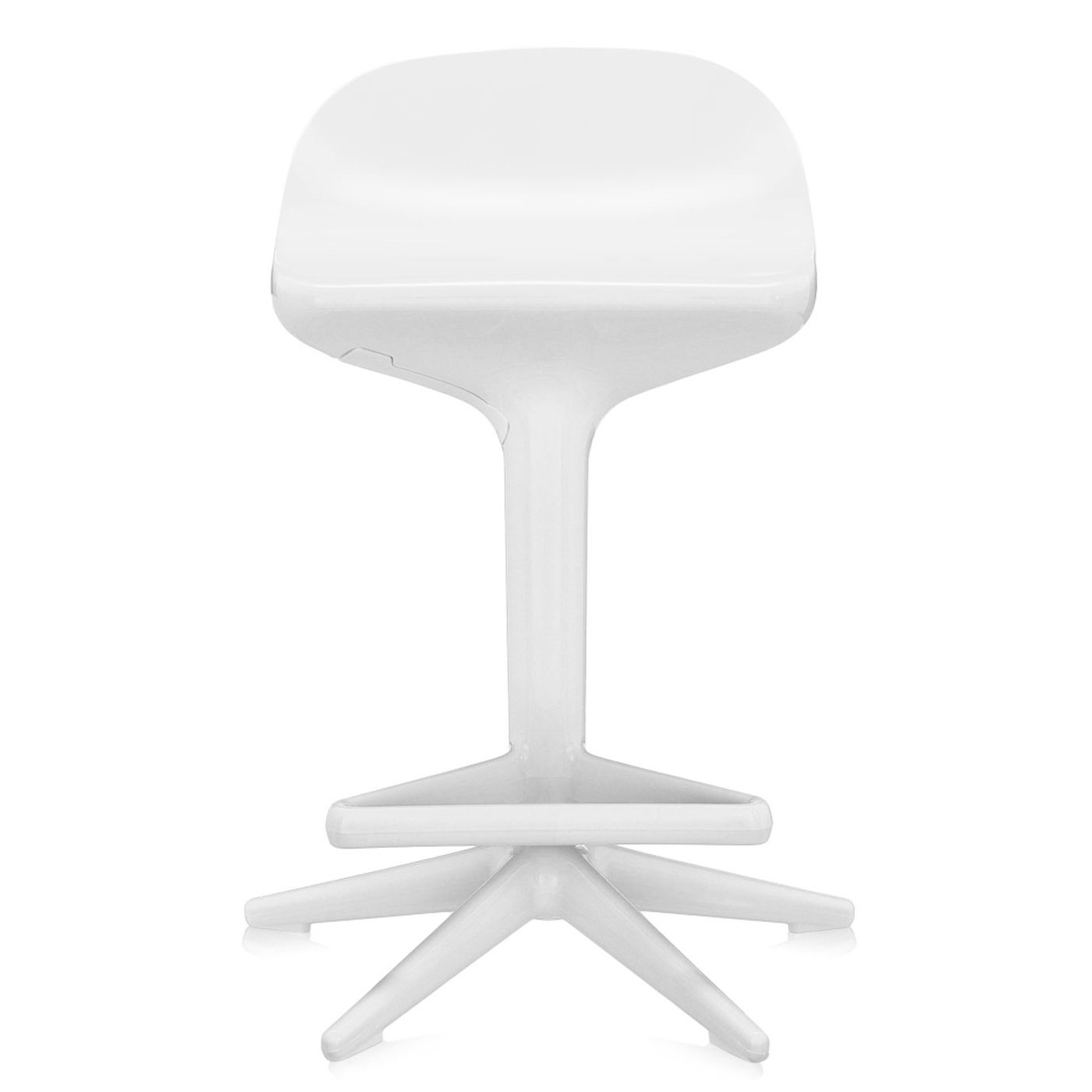 Kartell Spoon Bar Stool In White