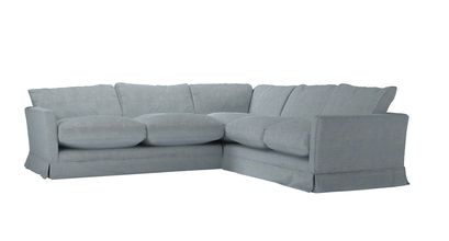 Otto Asym. Crn: LHF 2.5 Seat w RHF 2 Seat in Buttermere Baylee Viscose Linen - sofa.com