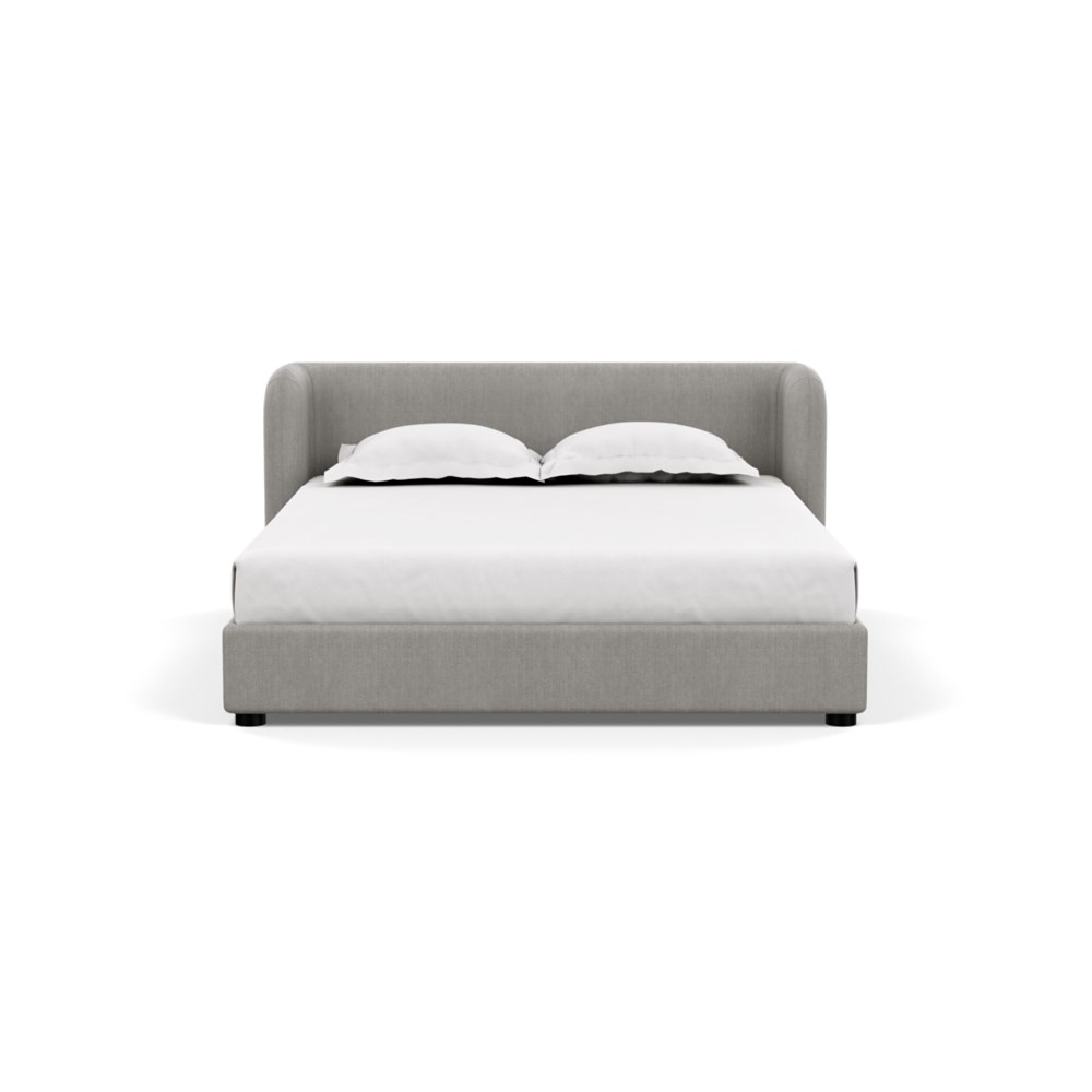 Heal's Group Bed King Texture Pale Grey