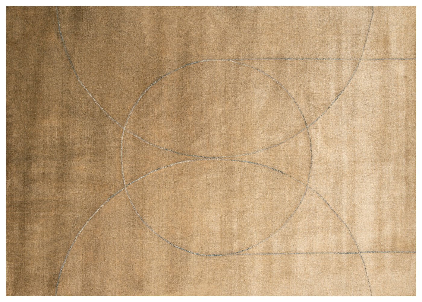 Linie Design Circulus Rug Gold 140cm x 200cm