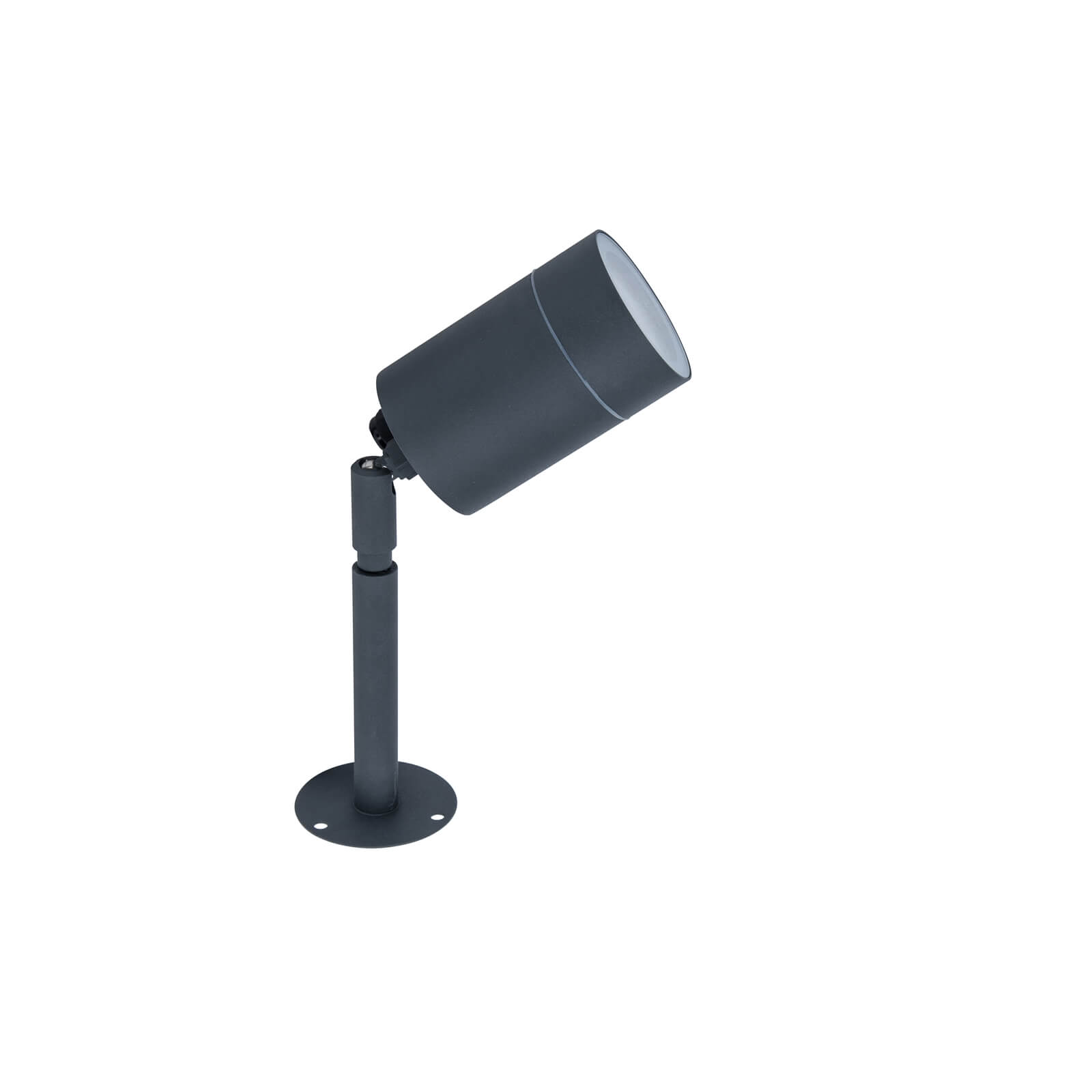 Lutec Rado Outdoor Ground Spike Light In Black