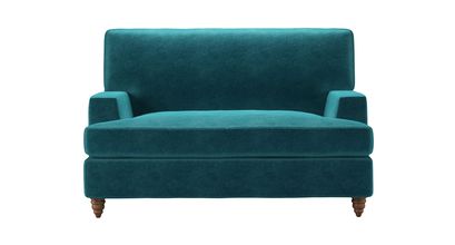 Isla Loveseat Sofabed in Neptune Smart Velvet - sofa.com