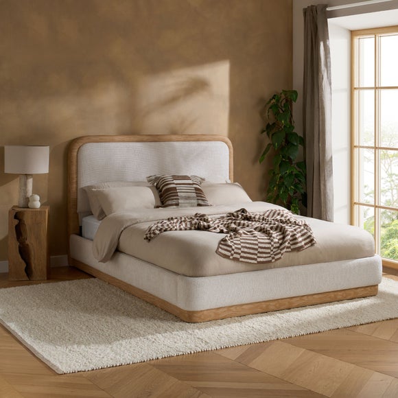 Girona Chenille Bed Frame