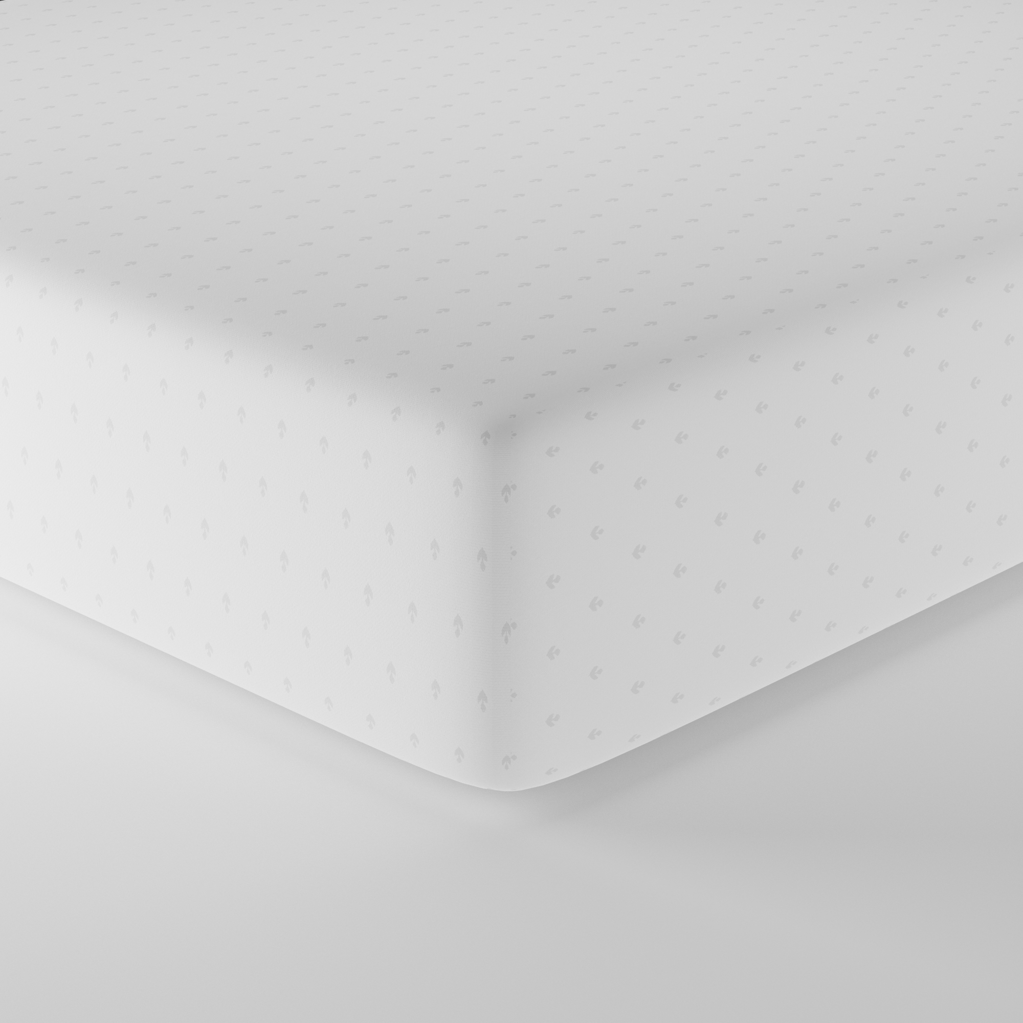 Dorma Harlyn Fitted Sheet White