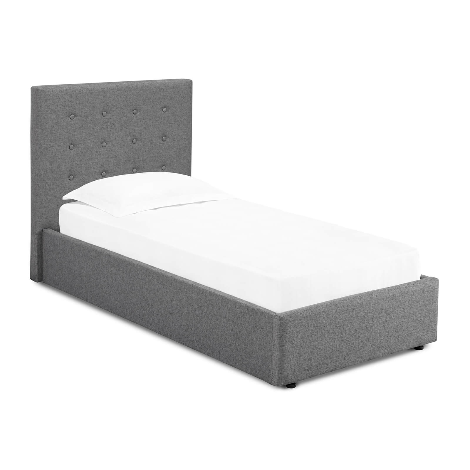 Lucca Single Bed - Grey