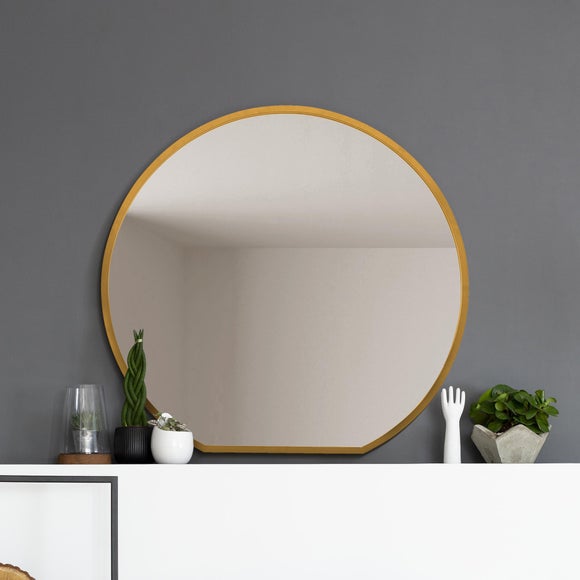 Circulus Round Indoor Outdoor Overmantel Wall Mirror
