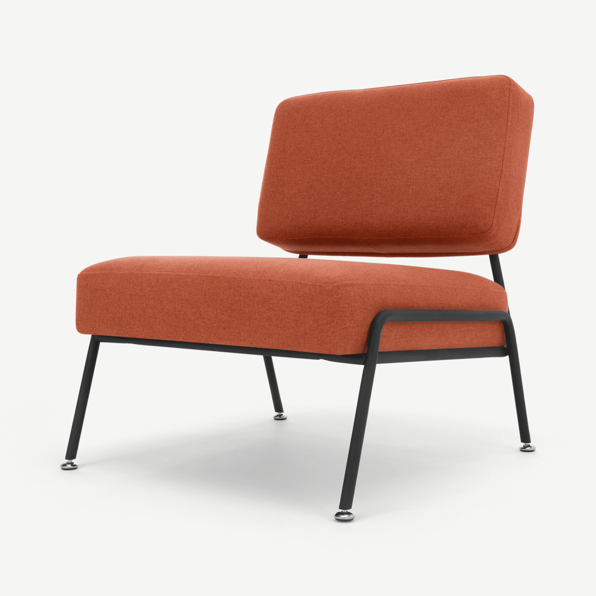 Knox Accent Armchair, Retro Orange