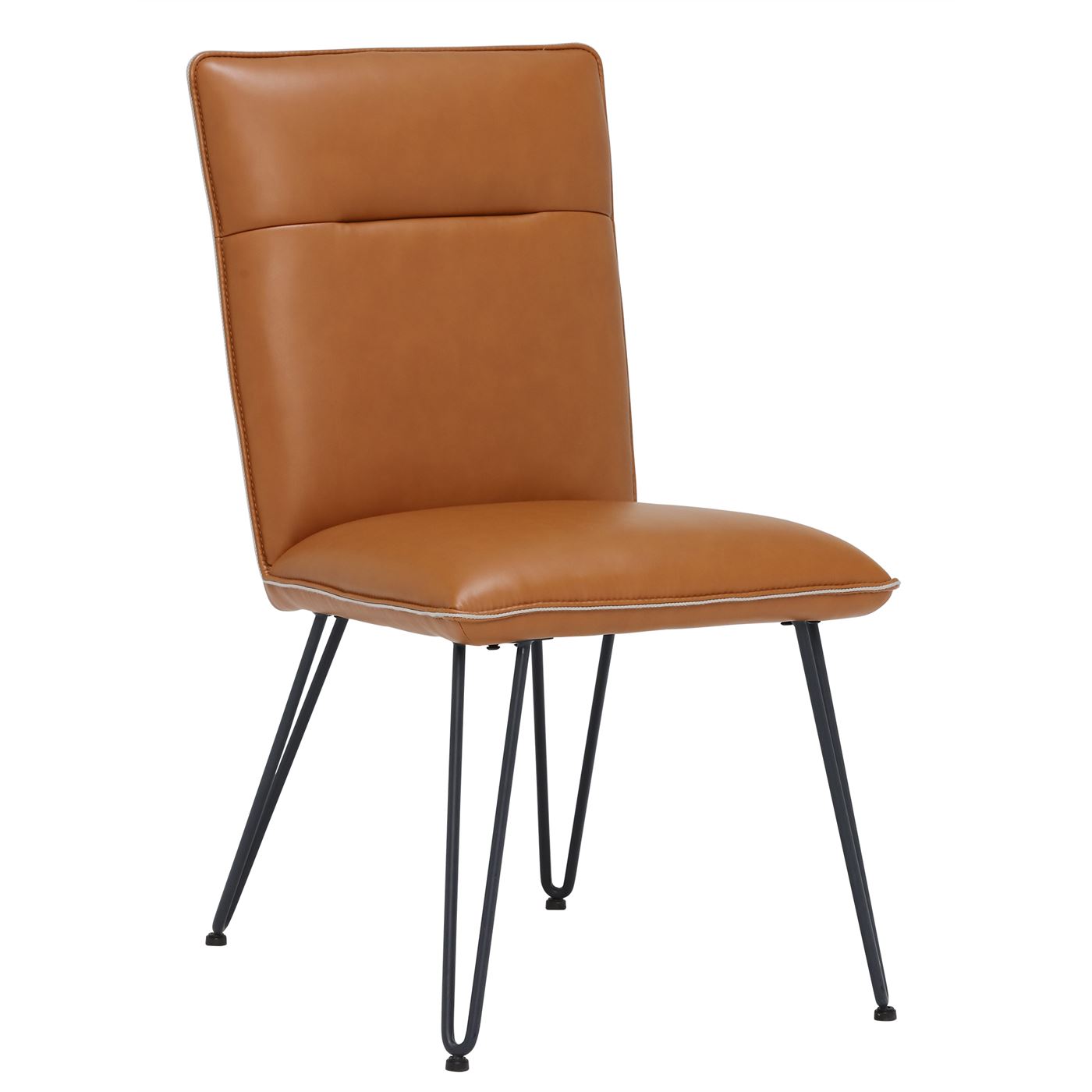 Bron Dining Chair, Cognac