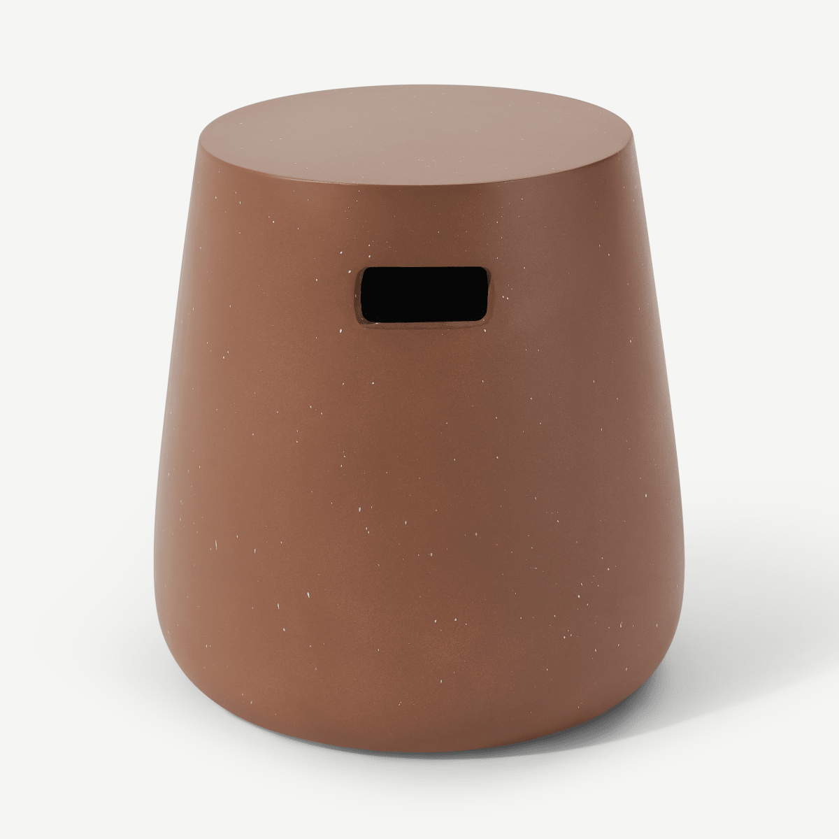 Edson Garden Stool, Terracotta