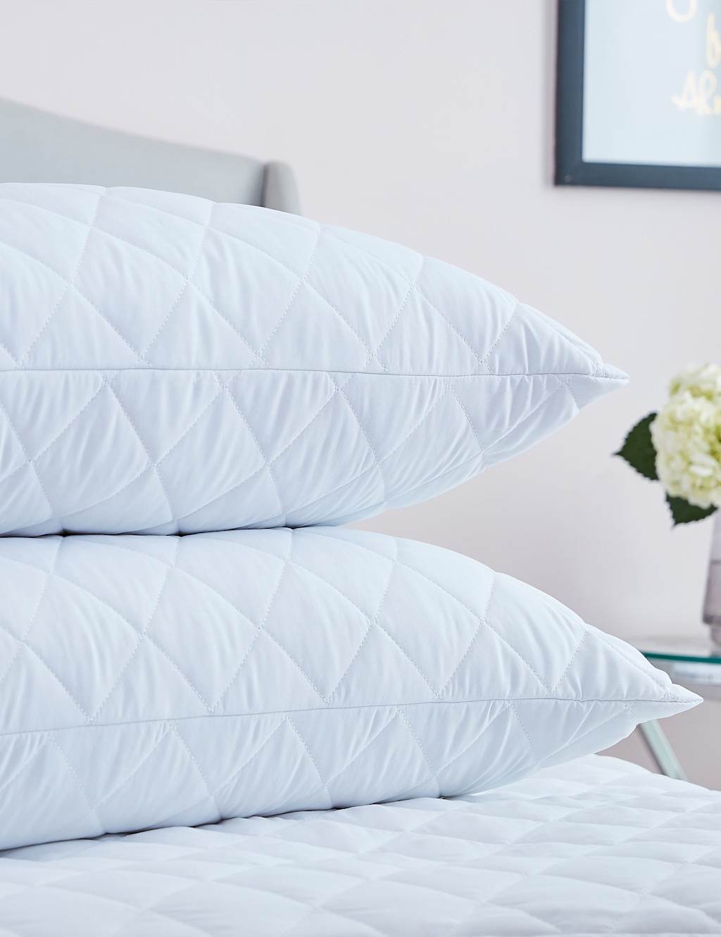 Silentnight Soft as Silk Mattress and Pillow Protector Set White