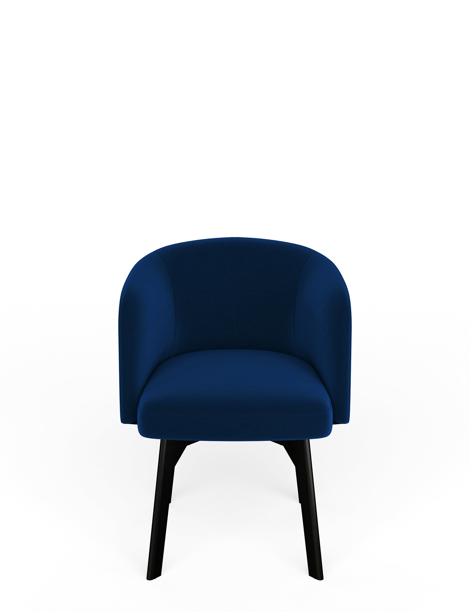 M&S Velvet Swivel Office Chair