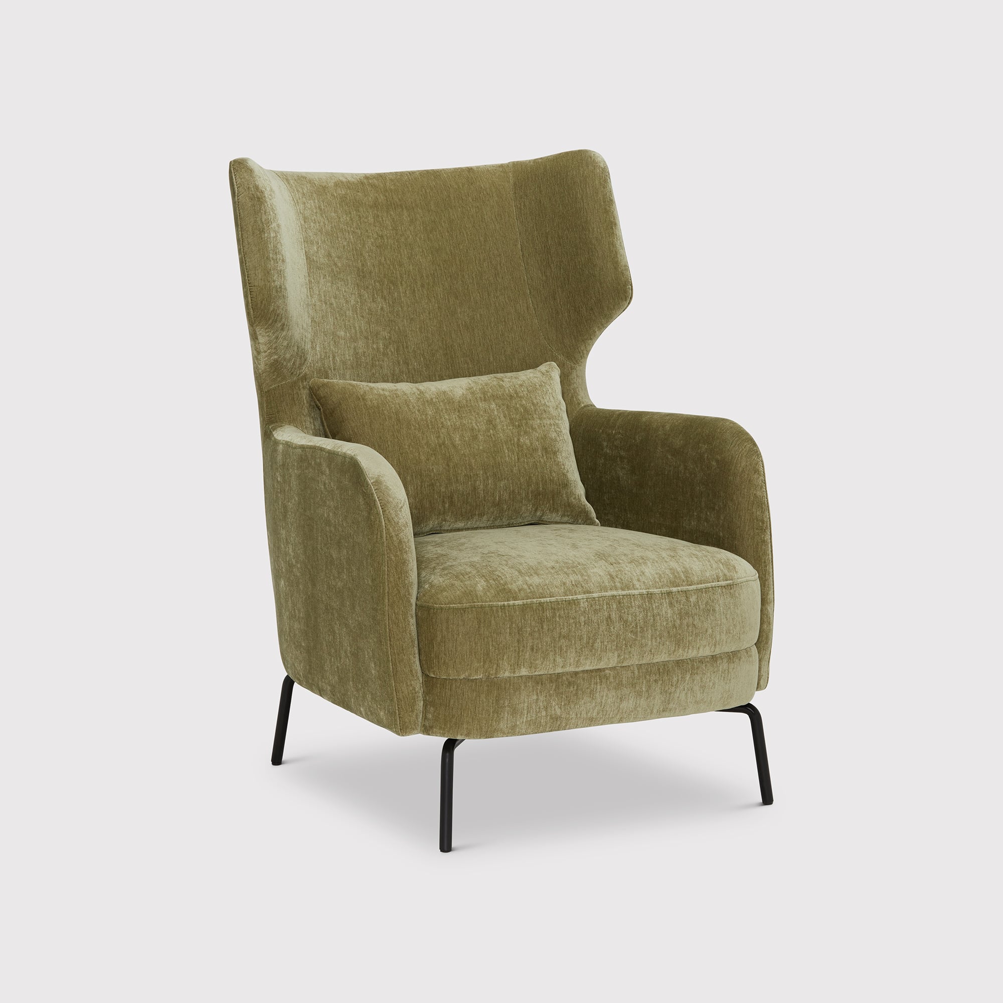 Ribera Armchair, Green Fabric | Barker & Stonehouse