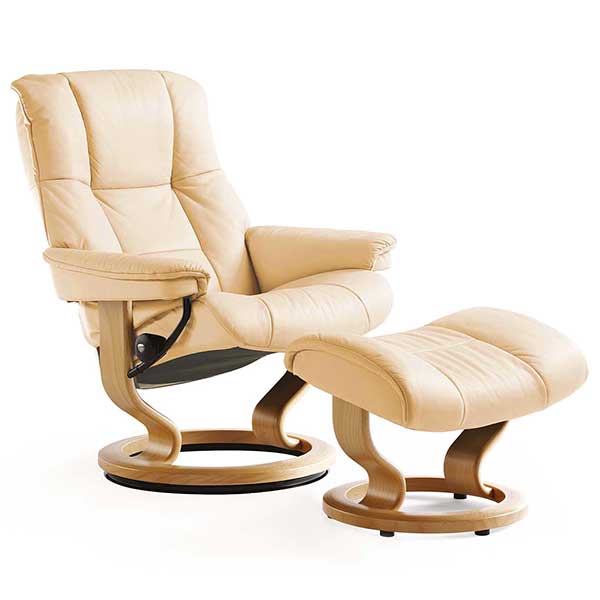 Stressless Mayfair Medium Classic Chair   Stool  Quickship