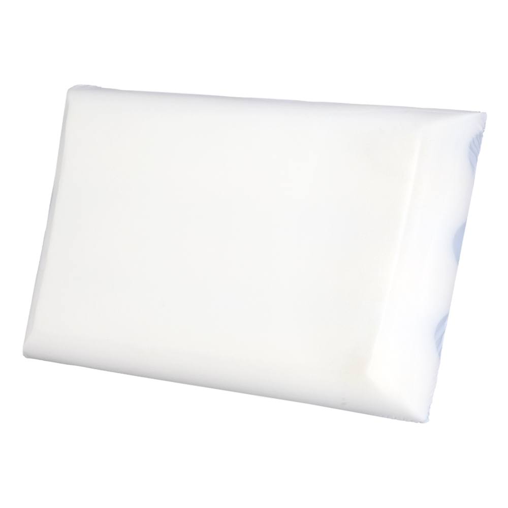 Lavio Memory Foam Pillow Contour Orthopedic Neck Support 2Side 2 Firmness in White