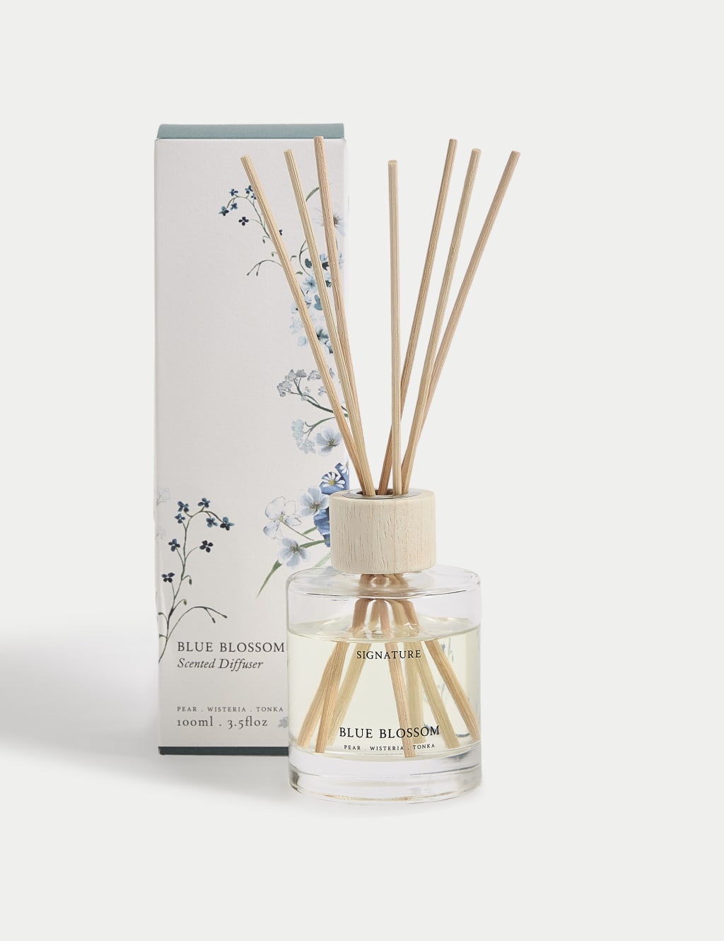 Signature Blue Blossom 100ml Diffuser Blue Mix