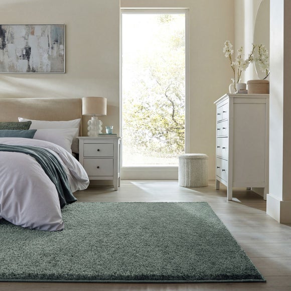 Slumber II Sheen Shaggy Rug