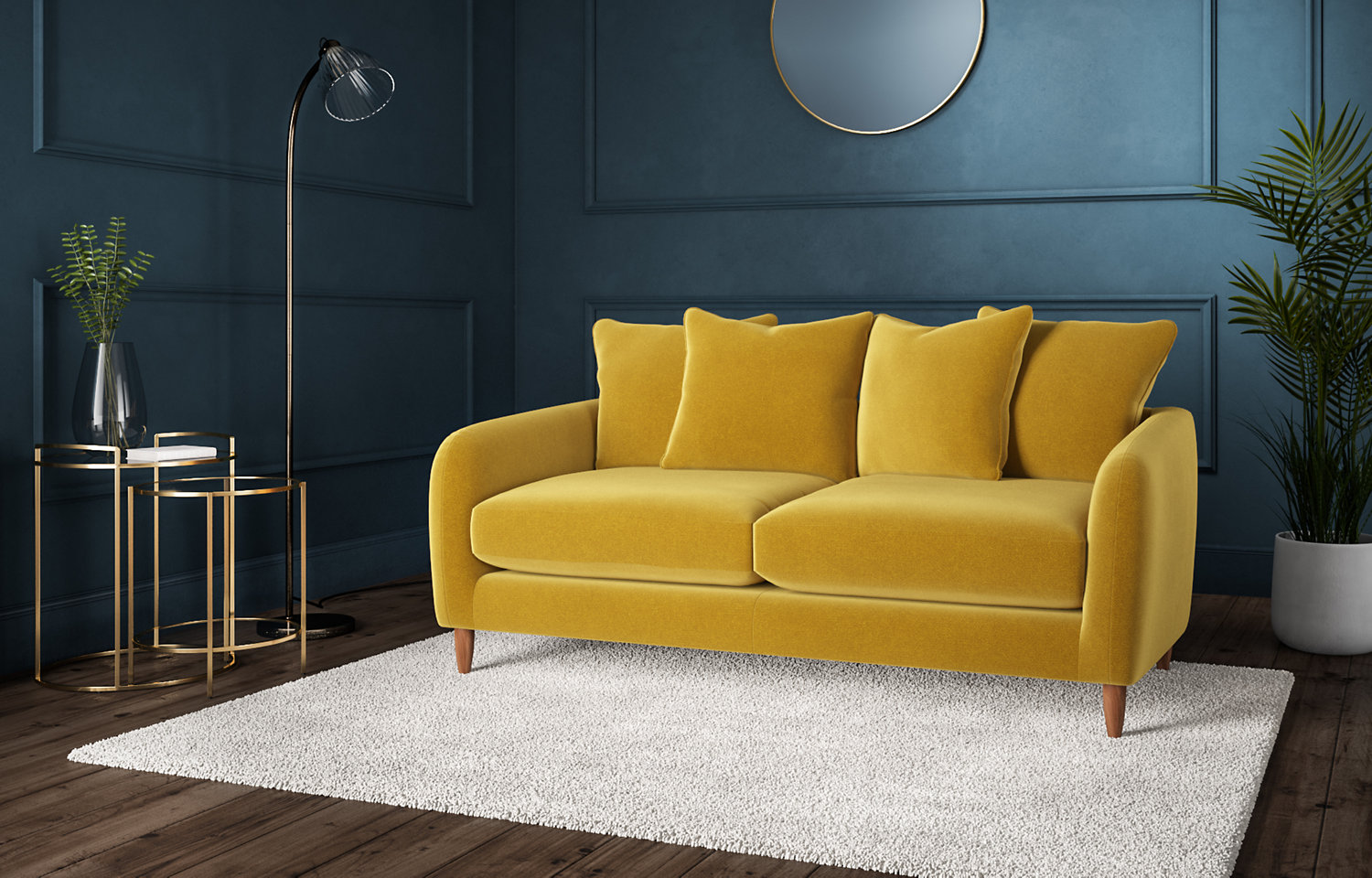 M&S Mia Scatterback 3 Seater Sofa
