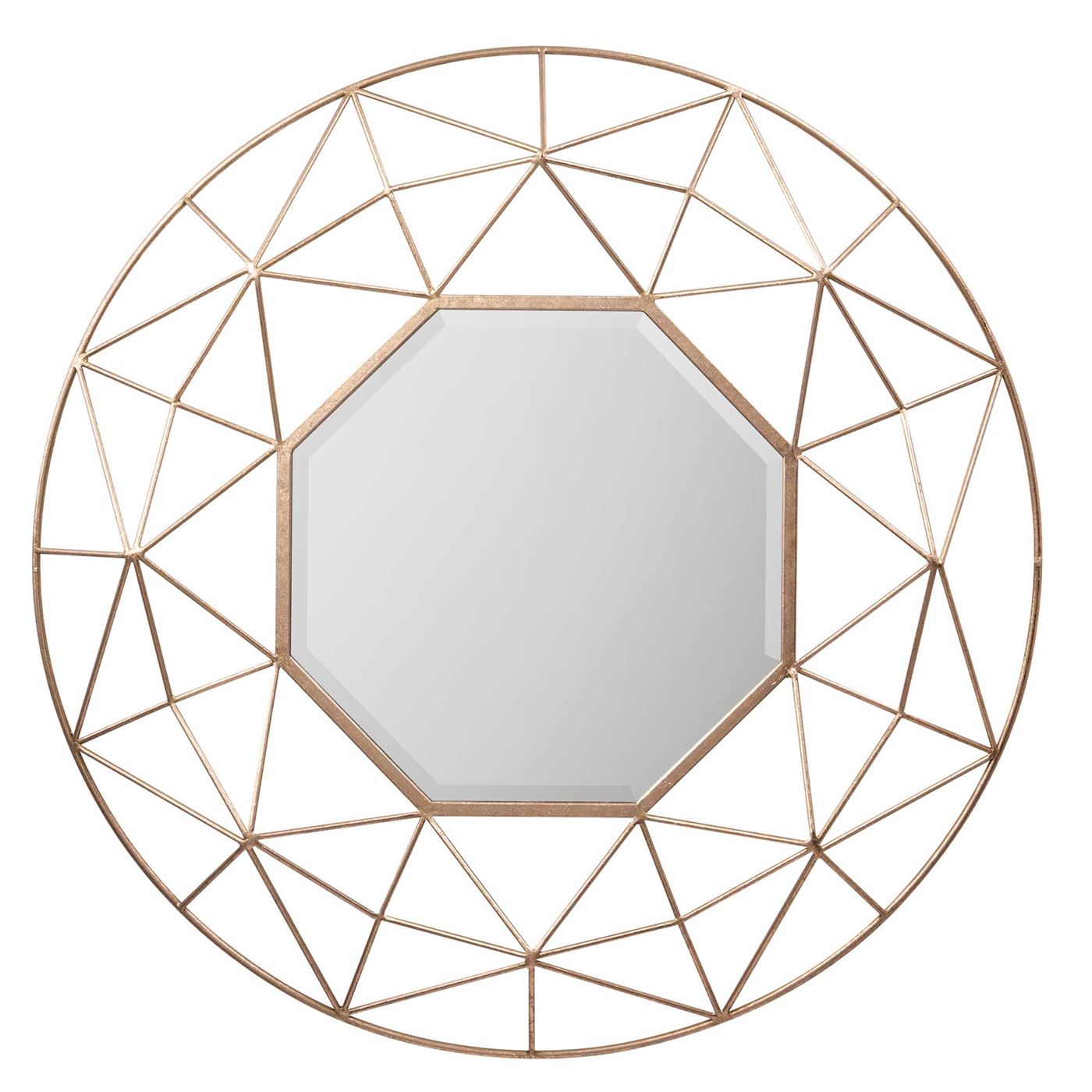 Geo Mirror, Gold