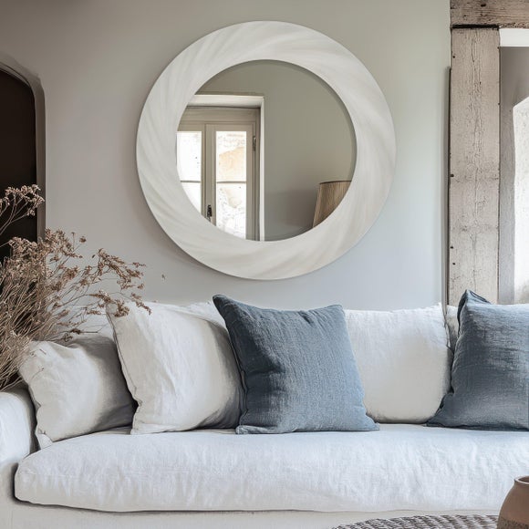 Cedar and Sage Harvest Twist Wall Mirror