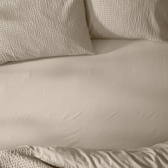 Yard Hebden Washed Cotton Fitted Sheet